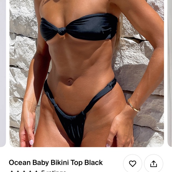 White fox boutique bikini set - Picture 3 of 5